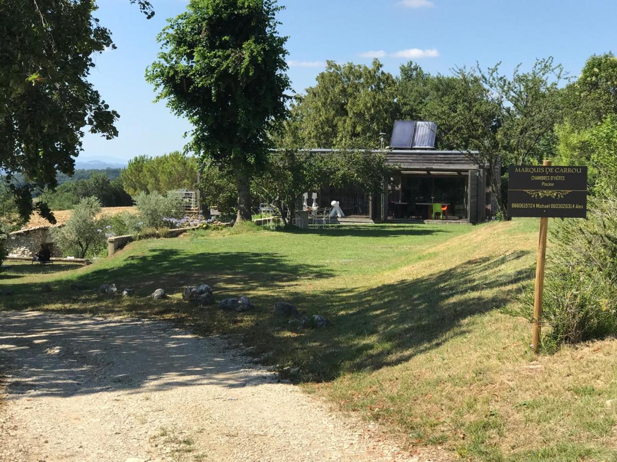 Marquis De Carrou Bed & Breakfast Rochefort-Samson Exterior photo